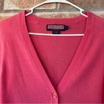 Vineyard Vines Cashmere Wool Cardigan Sweater Women’s Small Pink Button Up Photo 1