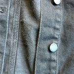 & Other Stories & Other Stories Black Crop Denim Jacket Tie Waist Size 6 Photo 8