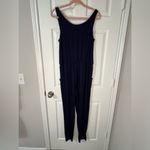 Cynthia Rowley navy blue jump suit Photo 4
