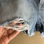 NWT Kancan distressed high rise jean shorts 11/29 Blue Photo 3