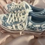 Adidas Gently used  platforms tie dye Photo 2