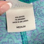 Lounge Soma Teal and Blue Paisley Pajama  Pants Size Medium Photo 1