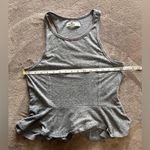 Hollister  Gray Flowy Babydoll Tank Top Women’s Sz M EUC Photo 6