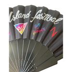 Electric Island Festival Hand Fan Saipan Guam Black Music Rare Photo 2