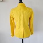 J.Crew  Yellow Button Trudy Trench Pea Coat Size 4 Photo 5