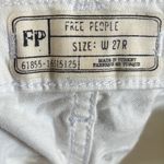 Free People white skinny ankle jeans Photo 6