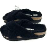 Birkenstock Arizona Big Buckle Black Teddy Shearling Photo 0