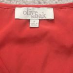 Olive & Oak Orange/Cream/Grey Button Tank Photo 3