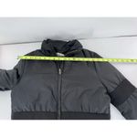 MM6 Maison Margiela Coat Sz 38 Long Puffer Down Duck Black Minimalist Photo 14