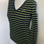 Lauren Ralph Lauren LRL Active size small v-neck navy blue T-shirt Photo 2