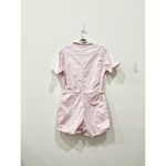 Pistola Parker Denim Button Front One Piece Romper Light Pink Women's Size Small Photo 4