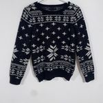 Barefoot Dreams Cozy Chic Fair Isle Crewneck Sweater Photo 1