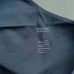 Girlfriend Collective  Bianca Sports Bra One Shoulder Skyline Blue Size XL NEW Photo 4