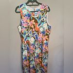 J. McLaughlin  Rebekka Floral Print Wide Leg‎ Jumpsuit Size XL Tropical NWT Photo 8