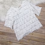 Anthropologie Vanessa Virginia  Ruffled Tiers Top size: S New‎ Photo 2