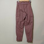 Hollister  Mauve Classic Ultra High Rise Mom Cargo Pants Jeans Size Womens S Photo 1