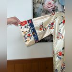 Spectacular Vintage 1930s/40s Embroidered Silk Kimono! Red Size L Photo 3