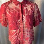 Maeve  ANTHROPOLOGIE Sun Palm Midi Top size2.                          order(57) Photo 13