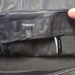 Theory  Womens Skirt 4  Black 100% Lamb Leather Bristol Skinny Pencil Knee Length Photo 7