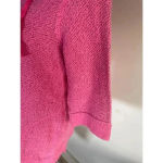 Soft Surroundings Women's ‎ Pink Textured 3/4 Sleeve Pullover Sweater Small 0142 Photo 2