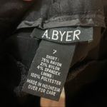 A Byer A.Byer Women’s Juniors Black Shorts size 7 Photo 1
