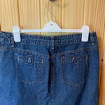 kim rogers  Blue Denim Skirt Photo 6