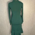 Gianni Bini  Teal Long Sleeve Dress Size Small Photo 3