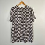 Paul & Joe Paris 100% silk blue tan white tunic dress size 1 / small Photo 4