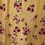 THAKOON COLLECTIVE Yellow & Red Floral Crepe Short Sleeve Wrap Dress Size 6 Photo 6