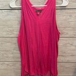 Vince Camuto Pink Rumpled Satin Sleeveless Blouse Photo 1
