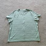 Magellan outdoors NWOT  GREEN AND WHITE STRIPED TEE Photo 8