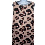 Anthropologie Leopard Cheetah Print Sleeveless Tank Midi Maxi Dress Plus Size 4X Photo 5