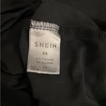 SheIn Dark Gray Bodycon Short Sleeve Maxi Dress Size XS Photo 6