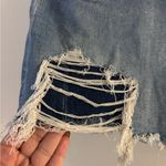 American Eagle Outfitters Distressed High Rise Mini Skirt Size 16 Photo 2