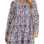 Duffield Lane The Fiona Dress in Morning Glory L NWT Blue Size L Photo 0