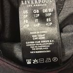 Liverpool Madonna Plaid Five-Pocket Leggings In Red/black Plaid 8P 29X26” Ankle Photo 4