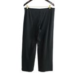 J McLaughlin Womens Stretch Knit Wide Leg Pants Size 14 Office Career Neutral Gray Photo 1