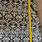 Sharagano A-Line Mini Dress Sleeveless Pockets Zipper Black/White Flowy Size 2 Photo 11