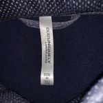 Lorna Jane  Angelique Navy Heathered Athletic Zip Front Sleeveless Vest Medium Photo 5