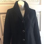 Kenneth Cole Reaction Black Wool Mid Length Jacket Coat Womens Size 4 Photo 0