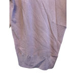 Fuzzi 100% Wool‎ Ribbed Half Sleeve Sweater Women Size Medium Purple Boat Neck Photo 5