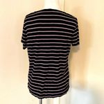 Heart & Hips Womens T-Shirt Stripe Short Sleeve Pullover SZ XL Photo 7