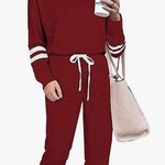 Women’s Loungewear Sweatsuit Sets Red Size L Photo 2