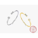 Boutique Dainty 14k Gold Filled‎ Baguette Solitaire Diamond Simulant Ring Photo 15