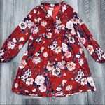 Pink Lily Women’s Floral Long Sleeve Babydoll Dress Size Small NEW Photo 2