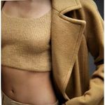 Everlane Wool Yak Blend Knit Cozy Stretch Crop Vest Tank Top in Camel Sz XXS Photo 1