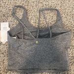 Spiritual Gangster  Womens Exhale Tech Bra Tank Heather Gray XS NWT Photo 5