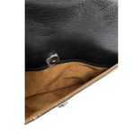 Patricia Nash Bettina Colorblock Saddle Crossbody Bag Purse Black White NWT Photo 4