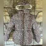 Leaped print / fleece lines girls jacket 10 Photo 1