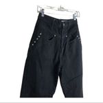 V Cristina Vintage 80's High Waist Black Mom Jeans Size 9 Photo 2